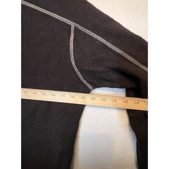 KUHL Alfpaca Fleece Grey 1/4 Zip Sweater Sherpa Collar Pullover Men's‎ MEDIUM - Picture 7 of 12